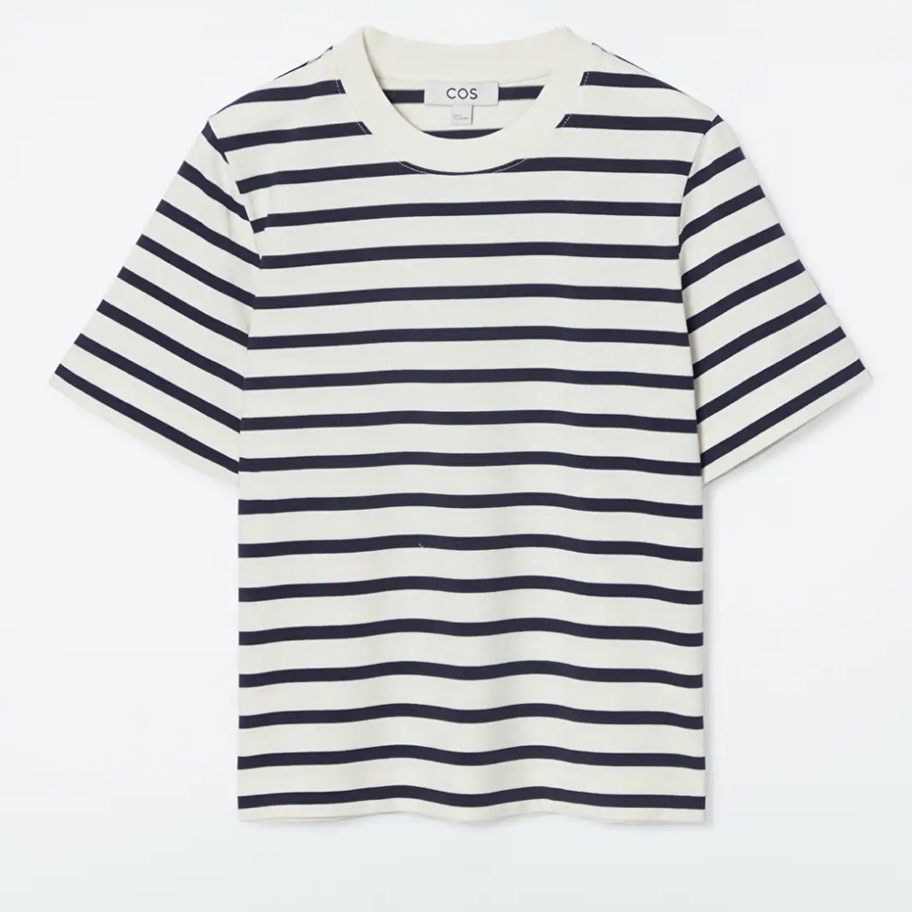 COS Striped Blue and White Shirt size XS
